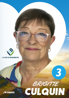 Candidate n°3, Brigitte Desmet-Culquin, La Liste du Bourgmestre, Jurbise 2024