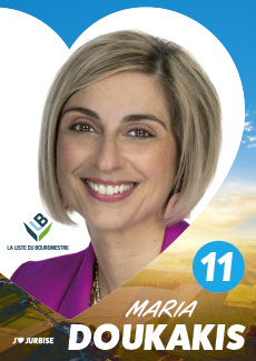 Candidate n°11, Maria Doukakis, La Liste du Bourgmestre, Jurbise 2024