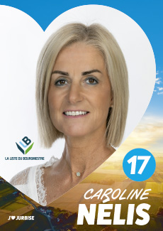 Candidate n°17, Caroline Nelis, La Liste du Bourgmestre, Jurbise 2024