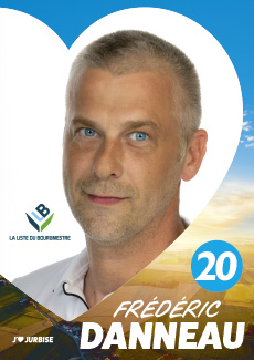 Candidat n°20, Frédéric Danneau, La Liste du Bourgmestre, Jurbise 2024